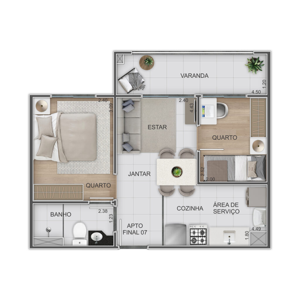 planta - unidade final 7